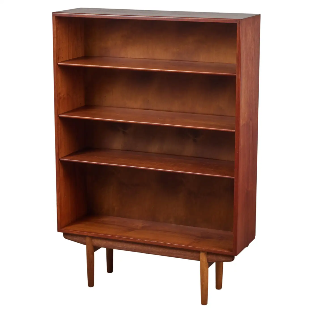 10 Best Vintage Danish Furniture Brands of the 1960s and 1970s -  Mogensen Teak Bookcase